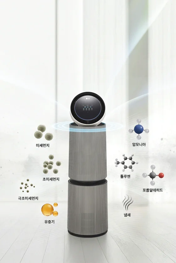 LG 퓨리케어 AI 360˚ 공기청정기 제품 상세 1